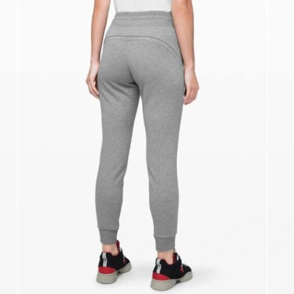 Lululemon Warm Down Jogger II 28" Heather Core Medium Gray Size 4 - Picture 2 of 7